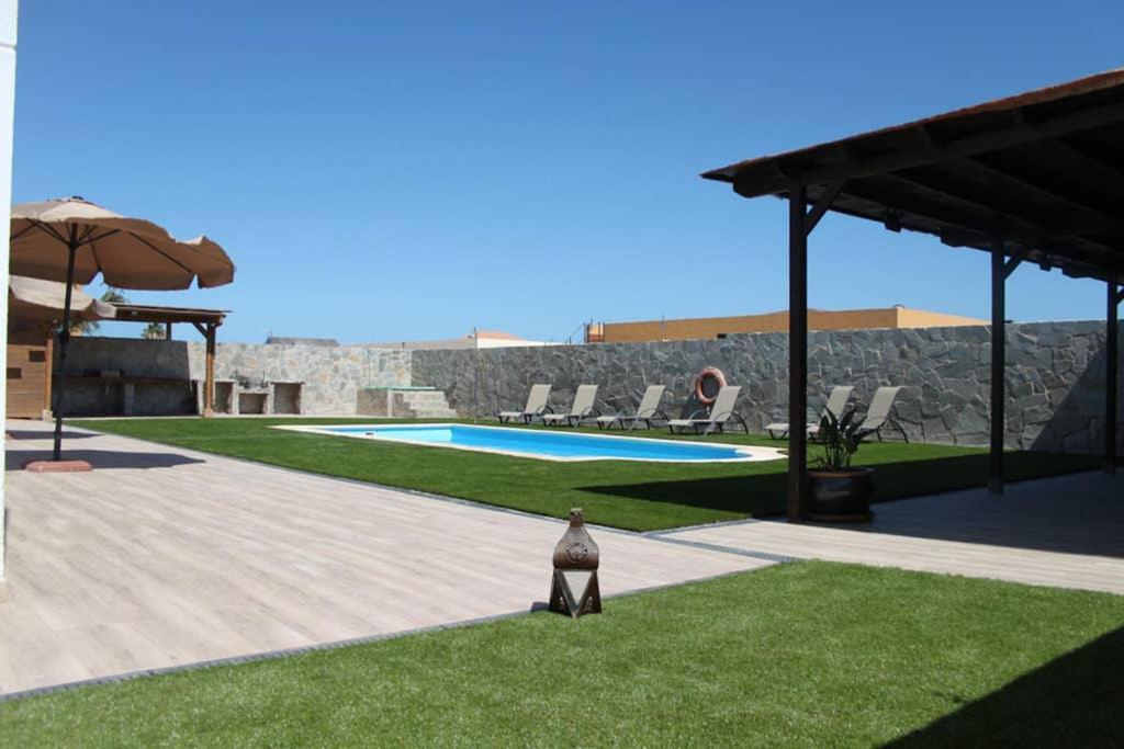 Villa & Golf & Heated Saltwater Pool & Leisure & Wifi カレタ・デ・フステ エクステリア 写真